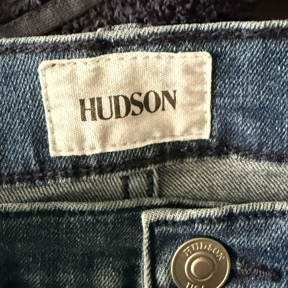 Hudson “Noa” Straight-Leg Jeans – Dark Blue, Size 30 - Picture 4 of 5